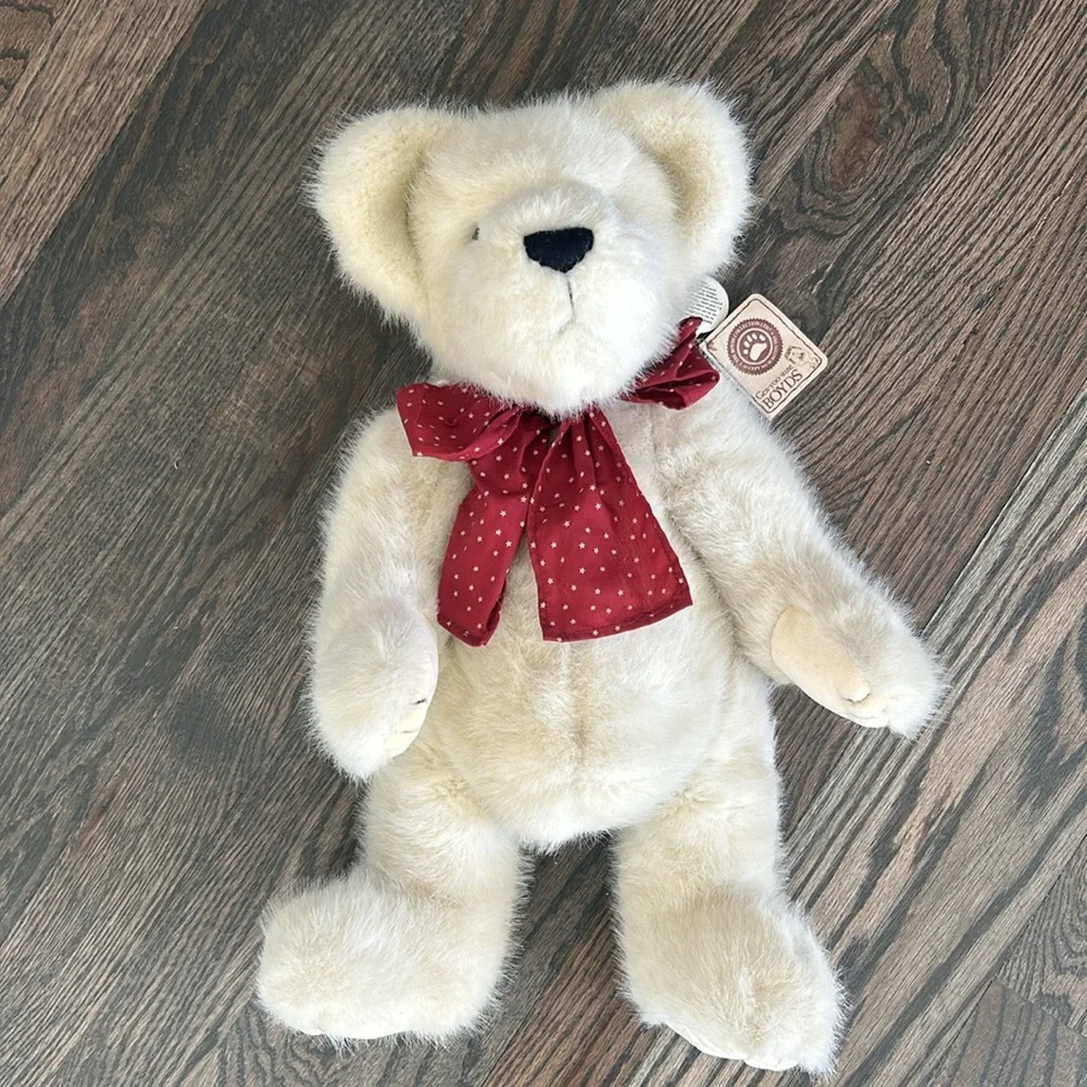 Boyds Bears Posable BEAR Grumples Q Beansley 17” Style 510401–10 Limbs Head Move - Picture 5 of 16